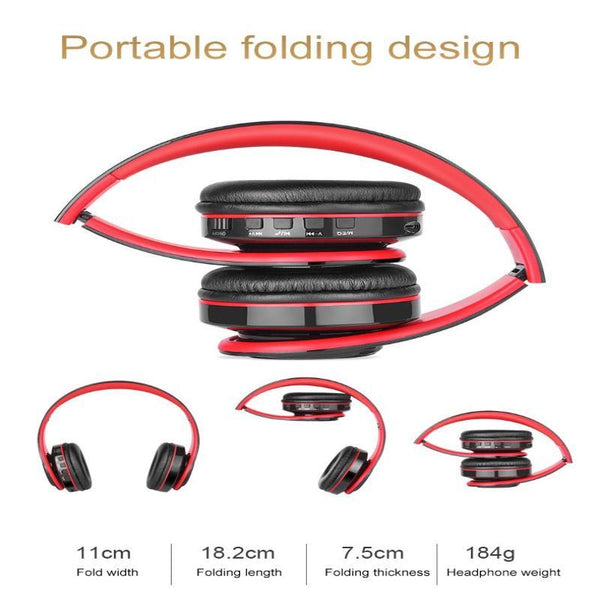 Sago B3 - Wireless Bluetooth Headphones With Microphone