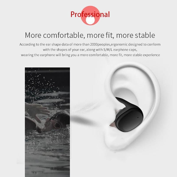 Sago S9100 -  Sport Waterproof Bluetooth Headphones with Microphone