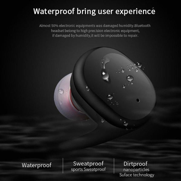 Sago S9100 -  Sport Waterproof Bluetooth Headphones with Microphone